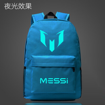 

Student School Backpack Messi Backpacker Teenager Luminous Bags Multicolored Male&Female College Anti-theft Boys School Bag