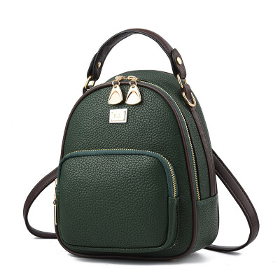 

2018 New Multi-functional PU Leather Ladies Shoulder Backpack for Younger Girls Rucksack Female Travel Backpack