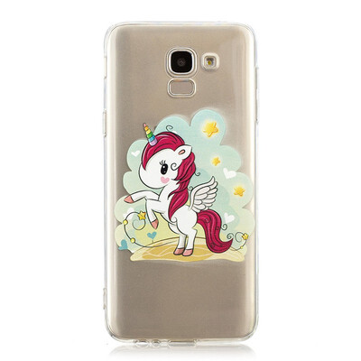 

GANGXUN®Samsung Galaxy J6 2018 Painted TPU Soft Shockproof Case
