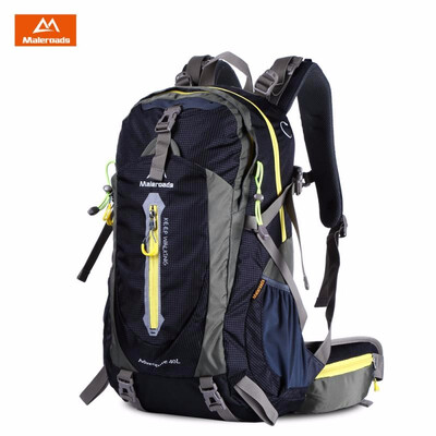 

Maleroads 40L Outdoor Sports Backpack Hiking Camping Water Resistant Nylon Bike Rucksack Bag
