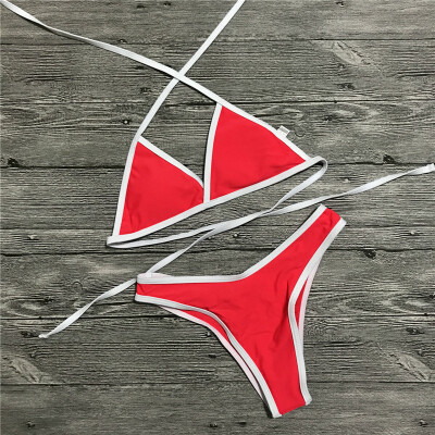 

Chicloth 2018 Bikini Set Multi-color Swimwear Women Sexy Bench Swimsuit Bathing Suit Thong Biquini Brazilian Maillot De Bain