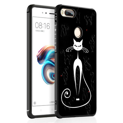 

Goowiiz Fashion Phone Case For Xiaomi Mi 55XA1 Luxury 3D Cute Cartoon Slim Full Soft Silicone Prevent falling