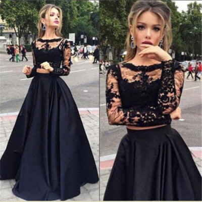 

2pcs Sexy Women Formal Prom Long Dress Evening Party Cocktail Long Maxi Dress