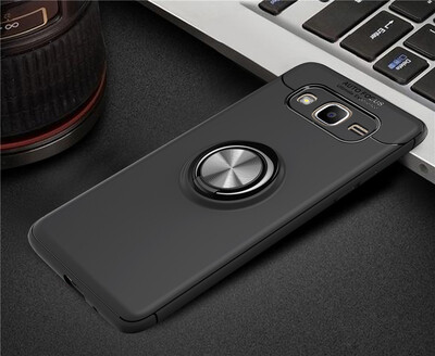 

Samsung J2 Prime роскошь металлическое кольцо, магнитные брекет - shockproof охлаждения тпу телефон дел