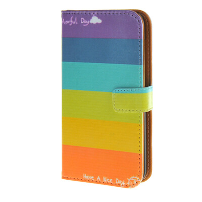 

MOONCASE Case for Huawei Ascend Y550 Pattern series Leather Flip Wallet Card Slot Stand Back Cover