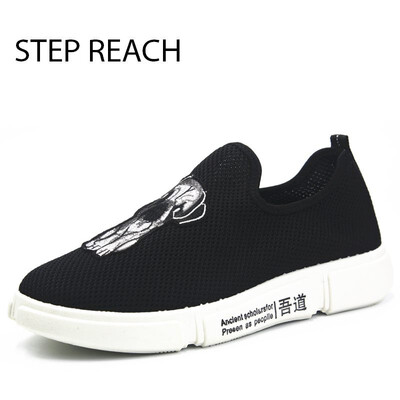 

shoes men tenis masculino adulto sneakers dog breathable air mesh Non-slip sole loafers casual springautumn