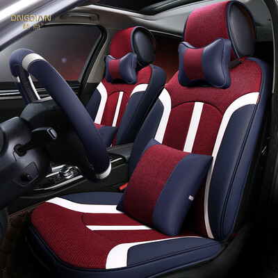 

TO YOUR TASTE auto accessories universal luxury leather CAR SEAT Cushions for HONDA Jazz FIT crosstour EVERUS CRIDER VEZEL trendy
