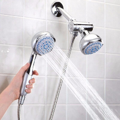 

2in1 Bath Shower Spray Set Bathroom Rainfall Shower Head Handheld Shower