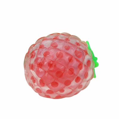 

Squeeze Sticky Stress Toy Bead Ball Sticky Squeezing Ananas Reliever