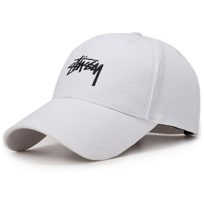

MAXVIVI hat male Korean version couples wild baseball cap outdoor sunshade cap MMZ823102 white