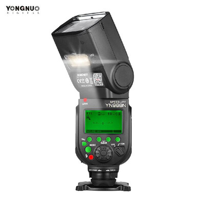 

YONGNUO YN968N Wireless TTL Flash Speedlite 18000s HSS Equipped with Builtin LED Light 5600K for Nikon DSLR Cameras Compatible w