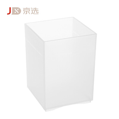 

JXUAN DONGGE MJ manufacturer PC01 square matte storage pen holder environmental protection PP material wear-resistant waterproof