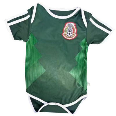 

World Cup 2018 Jersey Hot Sale Soccer Argentina Home Kit Japan Mexico Sweden Short Sleeve Baby Shirt