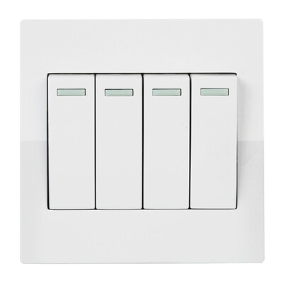 

Siemens SIEMENS 5TA80443NC01 four open double control Yue moving with fluorescent elegant white