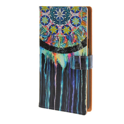 

MOONCASE Case for Samsung Galaxy Grand Prime G530 Premium PU Leather Flip Wallet Style and Kickstand Design Case Cover / a08