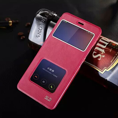 

MOONCASE окна дизайн трудно кожа стороне Flip брекет - дело для покрытия Xiaomi RedMi Note 2