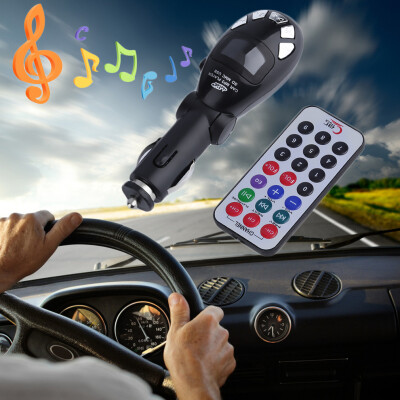 

USB MMC Card Slot Car MP3 Player Radio Music Transmitter Modulator Remote