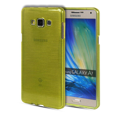 

MOONCASE Мягкие гибкие силиконовый гель ТПУ Тонкий Оболочка обложка чехол для Samsung Galaxy A7 Грин