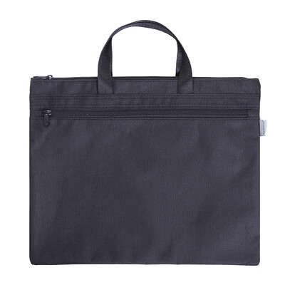 

Sanmu SUNWOOD double-layer portable information bag file bag portable computer bag black C4631