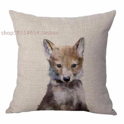 

Cntomlv New Cartoon Cat Cushion Covers Pillow Cover Printed Cat For Home Kids Room Decoration