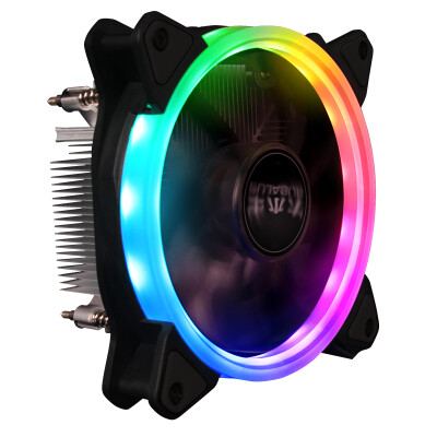 

Buffalo BUBALUS L7 radiator streamer illusion RGB cooling fan 120mm fan blade multi-standard use