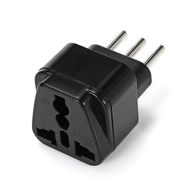 

Universal Plug Travel Adapter Type L for Italy Multi-specification turning connector with single product without barcode
