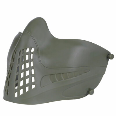 

Tactical Helmet Version Half Lower Face Mask Protective ARC Rails Bi-service of Head & Fast Helmet Mask CS Airsoft Game