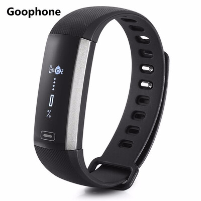 

Goophone M2 Smart Bracelet Blood Pressure Oxygen Measure Heart Rate Wristband