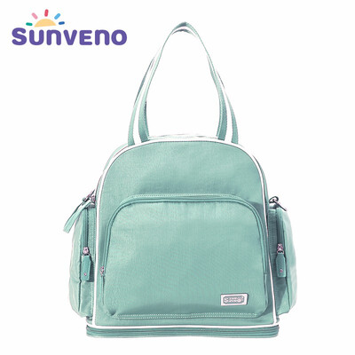 

Sunveno Brand Fashion Women Backpack Bag High-Capacity Waterproof Shoulder Bag Travel Backpack Zipper Bag for Stroller