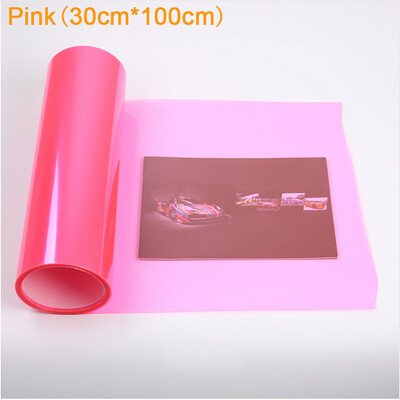 

Vinyl Three Layers 30cmX 100cm Motorcycle Auto Car Light Headlight Taillight Tinting Film Adhesive Film Sticker