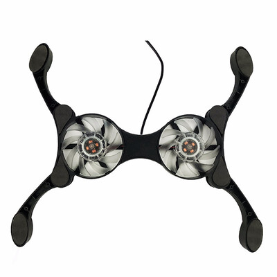 

Octopus Notebook Cooler Foldable Cooling Fan USB 20 Quiet Radiator With 2 Fans for 7 to 15 Inches Laptop Universal Portable