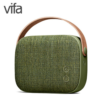 

Weifa Helfa Helsinki wireless Bluetooth speaker portable outdoor speaker audio home speaker subwoofer speaker mini speaker waterproof design willow color