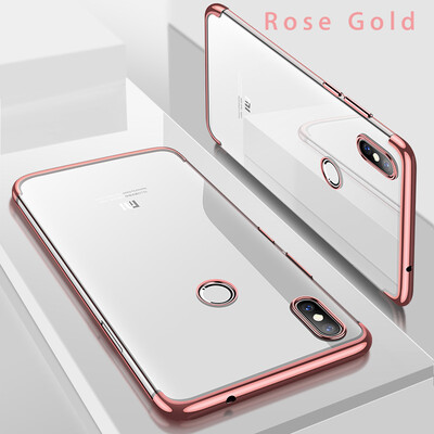 

Electroplate TPU Case for Xiaomi 8 Soft Flexible TPU Case Cover