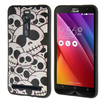 

MOONCASE чехол для Asus ZenFone 2 ZE551ML/ZE550ML (5.5) Pattern series Flexible Soft Gel TPU Silicone Skin Slim Durable Cover
