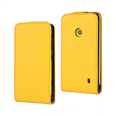 

MOONCASE Magnetic Closure Style Premium PU Leathe Top Flip Pouch Case Cover for Nokia Lumia 520