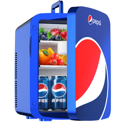 

Pepsi PEPSI 15L small mini car refrigerator refrigeration Pepsi car home dual-use student dormitory small refrigerator single core heating&cooling box