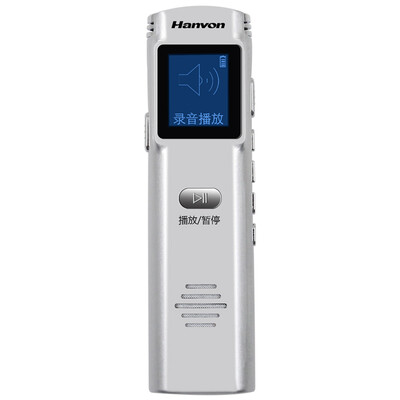 

Hanwon (Hanvon) записывающее перо 8G профессиональное миниатюрное дистанционное шумоподавление зарядка HD обучение конференция V5000 серебро