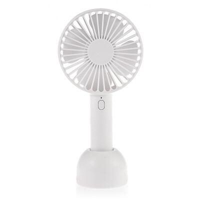 

USB Mini Fan 1800mAh Portable Copper Motor 5W Low noise quick heat dissipation Four plastic fan Detachable base