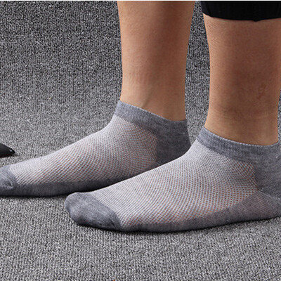 

Mens Boat Socks Polyester Cotton Socks Summer Light Foot Socks Cotton Socks