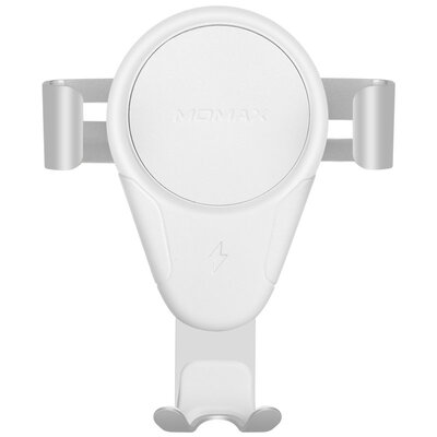 

MOMAX car wireless charger Apple X8 mobile phone wireless charging gravity car bracket air outlet snap-on navigation bracket white