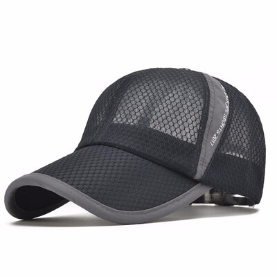 

New summer hat ladies sunscreen men&39s baseball net cap Korean outdoor sports cap