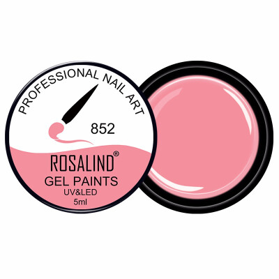 

ROSALIND Gel Varnish 5ml 142 Pure Colors UV Gel Manicure DIY Nail Art Gel Polish Design Nail Painting Color gel lacquer801-880
