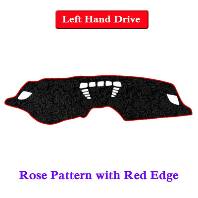 

Car Styling Dashboard Protective Mat Shade Cushion Cover Pad Rose Pattern Carpet For BMW X1 2016-2018 LHD&RHD Anti-Slip Mat