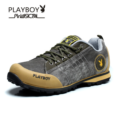 

PLAYBOY brand,New style,Skid resistance,Sports and casual sneaker,Breathable hiking,Men's shoes