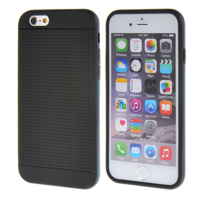 

MOONCASE iPhone 6 (4,7 ") чехол Гибкая Мягкий гель ТПУ силиконовая кожа Тонкий прочный чехол для Apple IPhone 6 (4.7") Сапфир