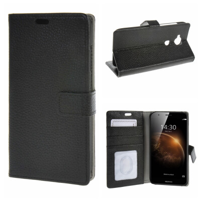 

MOONCASE Huawei Ascend G8 ЧЕХОЛ ДЛЯ Flip Wallet Card Slot Stand Leather Folio Pouch Black 02