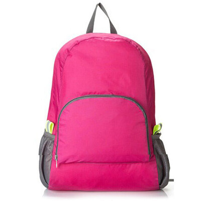 

40,000 km skin bag outdoor backpack foldable shoulder bag female male travel mountaineering bag sports backpack SW1017 dark gray