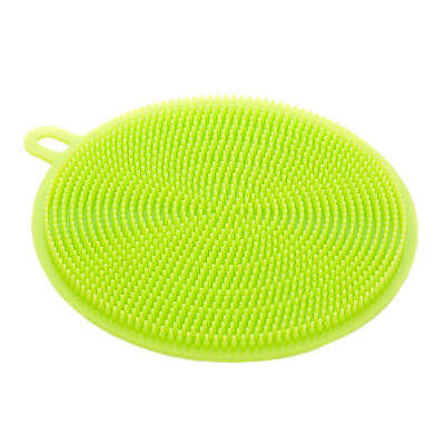 

Cntomlv 3 PC Soft Silicone Dish Washing Sponge Scrubber Antibacterial Tools Housework Multi-Used Kitchen Cleaning Brush