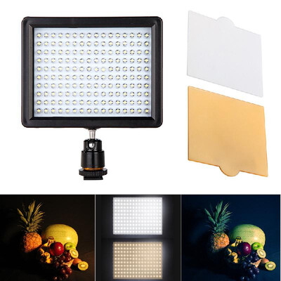 

160 LED Video Light Lamp Panel 105W 1280LM Dimmable fr Canon Nikon DSLR TS 2Q01