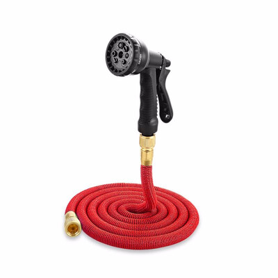 

Garden Expandable Magic Flexible Water Hose Spray Nozzle 25 50 75 100ft